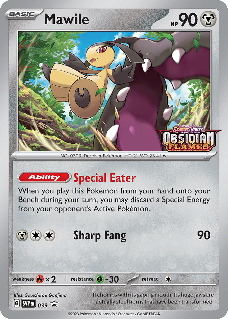 Scarlet & Violet Promo Mawile #39